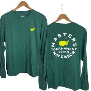 LS254 Men’s the masters long sleeve tournament golf T-shirt M ￼